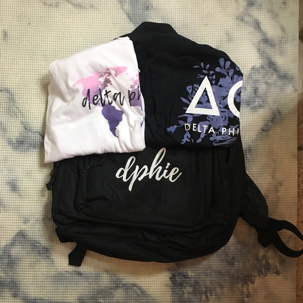 Delta Phi Epsilon Backpack Bundle
